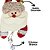 Decora Maçaneta Porta Papai Noel Pelúcia 27cmx17cm c/ Guizo Gorro - Master Christmas - Imagem 3