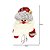 Decora Maçaneta Porta Papai Noel Pelúcia 27cmx17cm c/ Guizo Gorro - Master Christmas - Imagem 5