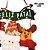Placa Iluminada LED Feliz Natal Trio Pelúcia Papai Noel, Boneco de Neve e Rena 25cm - Master Christmas - Imagem 5