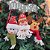 Guirlanda Decorada 50cm Placa Iluminada LED Trio Pelúcia Feliz Natal - Master Christmas - Imagem 2