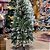 Árvore de Natal Pinheiro Nevado Decorado Pinhas Naturais 320 Galhos 1,20m - Bela Flor - Imagem 10