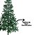 Árvore de Natal Pinheiro Verde Prime Tradicional 400 Galhos 1,80m Pés de Ferro - Bela Flor - Imagem 4