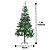 Árvore de Natal Pinheiro Verde Prime Tradicional 400 Galhos 1,80m Pés de Ferro - Bela Flor - Imagem 5