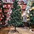 Árvore de Natal Pinheiro Verde Prime Tradicional 400 Galhos 1,80m Pés de Ferro - Bela Flor - Imagem 2