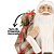Papai Noel Decorativo Gigante 110cm Casaco Xadrez, Ski e Saco de Presentes Decorado - Bela Flor - Imagem 2