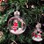 Jogo 4 Bolas de Natal Decoradas Papai Noel e Boneco de Neve 3D Transparente - Bela Flor - Imagem 2