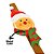 Gancho Suporte Para Guirlanda Encaixe Porta Metal Biscoito Natal 37cm - Master Christmas - Imagem 3