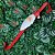Gancho Suporte Para Guirlanda Encaixe Porta Metal Rosto Papai Noel 37cm - Master Christmas - Imagem 2