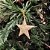 Kit 6 Estrelas Pendente Natal Glitter Dourado 6cm - Bela Flor - Imagem 2