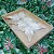 Kit 3 Borboletas Decoradas Glitter Champanhe Plumas Luxo 12cm - Magizi - Imagem 3