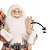Papai Noel Decorativo Casaco Xadrez Ski e Saco de Presentes 45cm - Bela Flor - Imagem 2