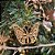 Kit 4 Pingentes Argola Natal Borboleta Metal Rosê Gold 4cm - Bela Flor - Imagem 4