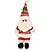 Kit 3 Papai Noel Pelúcia Pendente 30cm Gorro Crochê Plus - Master Christmas - Imagem 5