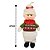 Jogo Papai Noel e Mamãe Noel Pelúcia Pendente 30cm Gorro Crochê 4 Peças - Master Christmas - Imagem 6