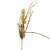 Galho Decorativo Natal Alecrim Glitter Dourado Luxo 57cm - Bela Flor - Imagem 1