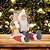 Jogo Papai Noel Decor Casaco Xadrez Em pé e Sentado Saco de Presentes e Ski 60cm e 45cm - Bela Flor - Imagem 3