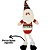 Kit 3 Papai Noel Pelúcia Pendente Perna Algodão 38cm - Master Chirtmas - Imagem 4