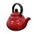 Conjunto Esmaltado Chaleira  Vermelho 1500ml  6 Mini Canecas - Imagem 4