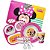 Kit Refeição Infantil Minnie 8 Peças Pratos, Tigela, Copo, Lugar Americano e Talheres - Tuut - Imagem 1