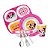 Kit Refeição Infantil Minnie 7 Peças Pratos, Tigela, Copo Melamina e Talheres Inox - Tuut - Imagem 1