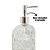 Kit Banheiro Porta Sabonete Líquido Vidro Clear Geo 500ml 2 Unidades - Tuut - Imagem 6
