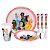 Kit Refeição Infantil Princesas Disney 6 Peças Prato, Tigela, Copo e Talheres - Tuut - Imagem 1
