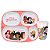 Kit Refeição Infantil Princesas Disney 5 Peças Prato Divisória, Copo e Talheres Inox - Tuut - Imagem 3
