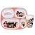 Kit Refeição Infantil Princesas Disney 5 Peças Prato Divisória, Copo e Talheres Inox - Tuut - Imagem 11
