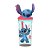 Copo Com Canudo Acrílico Tampa Stitch Disney 3D Emborrachado 360ml - Tuut - Imagem 1