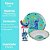 Kit Refeição Infantil Melamina Stitch Disney 3 Peças Incluso Copo Com Canudo 3D - Tuut - Imagem 9