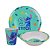 Kit Refeição Infantil Melamina Stitch Disney 3 Peças Prato, Tigela e Copo - Tuut - Imagem 1