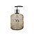Porta Sabonete Líquido Vidro Sweet Home Bronze e Prata 350ml - Yazi - Imagem 1