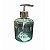 Porta Sabonete Líquido Vidro Sweet Home Bronze e Dourado 350ml - Yazi - Imagem 6