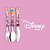 Kit Refeição Infantil Minnie 8 Peças Melamina Prato, Tigela, Copo, Lugar Americano e Talheres - Tuut - Imagem 6