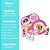 Kit Refeição Infantil Minnie 8 Peças Pratos, Tigela, Copo Melamina e Talheres Inox - Tuut - Imagem 9