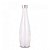 Kit 3 Garrafas Vidro Acqua Transparente 1 Litro Com Tampa - Tuut - Imagem 3