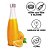 Kit 3 Garrafas Vidro Acqua Transparente 1 Litro Com Tampa - Tuut - Imagem 2