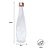 Kit 3 Garrafas Vidro Acqua Transparente 1 Litro Com Tampa - Tuut - Imagem 4