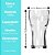 Copo Coca-Cola Contour Vidro Transparente 470ml - Nadir - Imagem 5