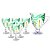 Conjunto Jarra 1350ml e 6 Taças Diamond Palm Tree Palmeira 320ml - Viva Flor - Imagem 1