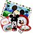 Kit Refeição Infantil Mickey Disney 8 Peças Pratos, Bandeja, Copo e Talheres - Tuut - Imagem 1