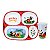 Kit Prato Refeição Infantil 4 Divisórias, Copo Melamina e Talheres Mickey Disney - Tuut - Imagem 10