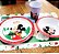Kit Refeição Infantil Mickey Mouse Disney 8 Peças Melamina Pratos, Tigela, Copo e Lugar Americano - Tuut - Imagem 3