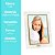 Conjunto Porta Retrato Vidro Reto Prime Filete Dourado 10x15 e 15x20 Vertical – Tuut - Imagem 7