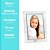 Conjunto Porta Retrato Vidro Reto Prime Borda Prata 10x15 e 15x20 Vertical – Tuut - Imagem 4