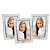 Conjunto 3 Porta-Retratos Vidro Reto Prime Borda Prata 10x15 Vertical – Tuut - Imagem 1