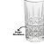 Jogo 6 Copos Vidro Lily Alto-Relevo Long Drink 280ml - Lehaví - Imagem 3