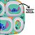 Conjunto Refeição Infantil Melamina Stitch Disney 7 Peças Incluso Talheres Inox - Tuut - Imagem 3