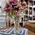 Vaso Decorativo Vidro Textura Tulipa 24cm - Mundial Casa - Imagem 2