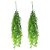 Jogo 2 Folhagens Pendente Artificial Verde Frescor 88cm - MC Flores - Imagem 1